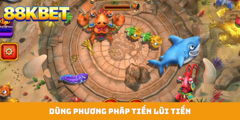 Dùng phương pháp tiến lùi tiến