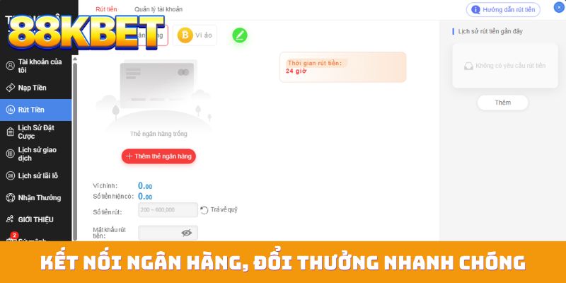 Kết nối ngân hàng, đổi thưởng nhanh chóng