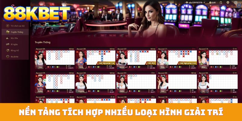 nen tang tich hop nhieu loai hinh giai tri Nền tảng tích hợp nhiều loại hình giải trí vượt trội