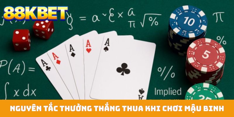 Nguyên tắc tính thưởng thắng thua khi chơi mậu binh